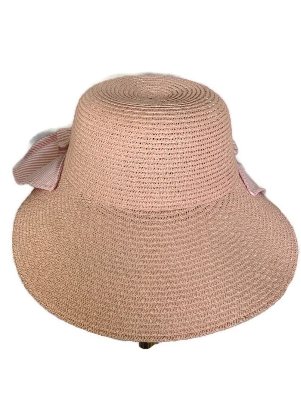 NEW-SOFT Straw Wide Brim Neck Protection Visor Hat - Picture 4 of 8